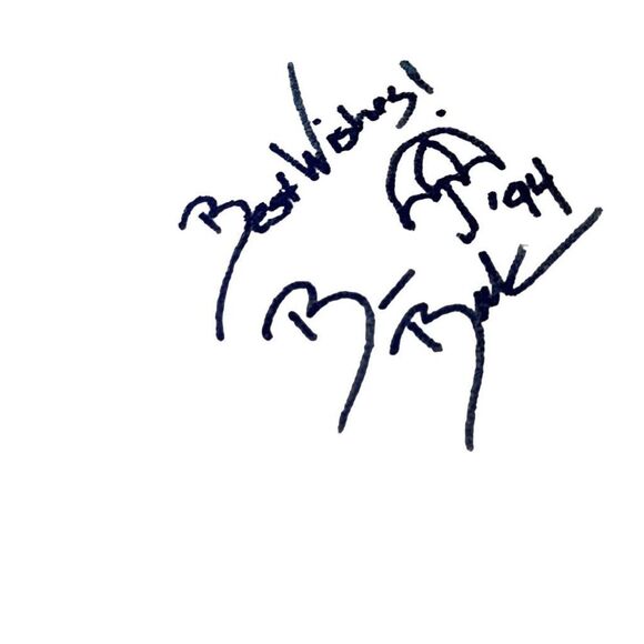 Signed 1994 Brian Baker's DejaVu Collection #1598 Hill Top Mansion Limited‎ Ed - Picture 4 of 4